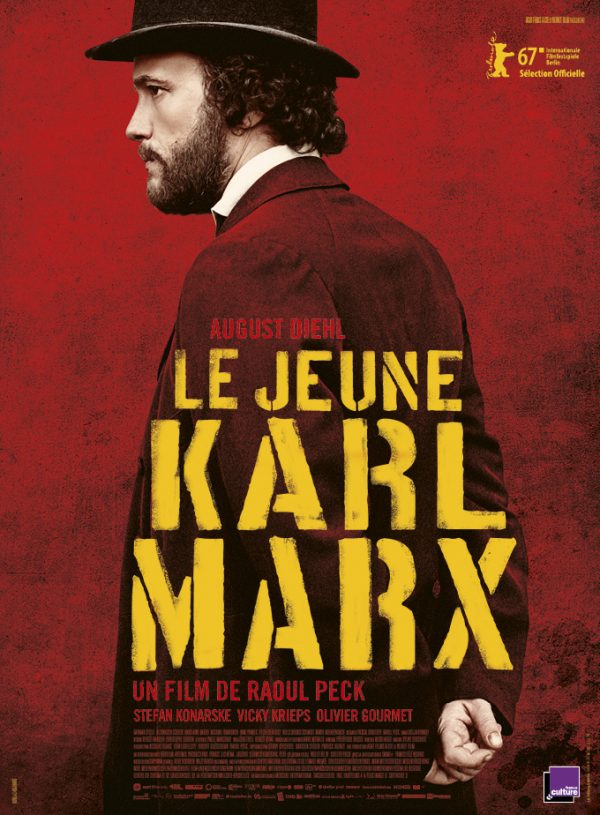 Affiche Le jeune Karl Marx | Diaphana Distribution