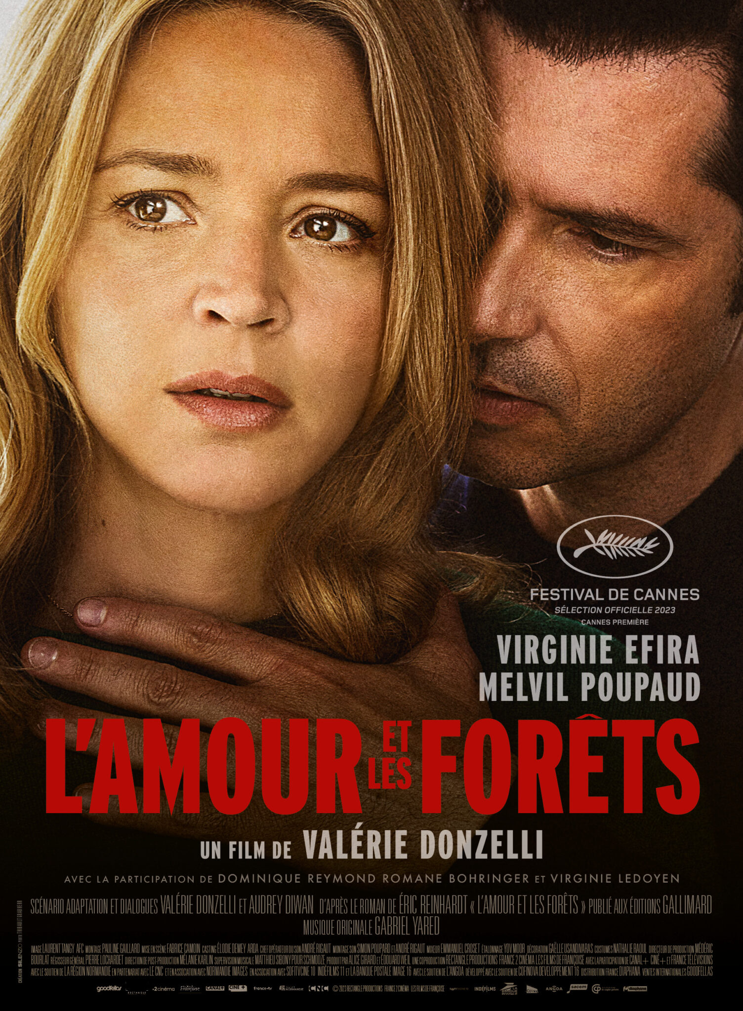 Découvrez l'affiche et la bandeannonce de L'AMOUR ET LES FORÊTS ! Actualité Diaphana Distribution